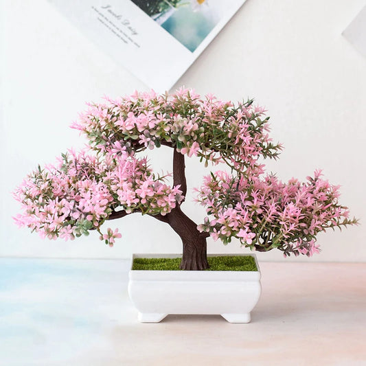 Artificial Bonsai Small Tree Pot