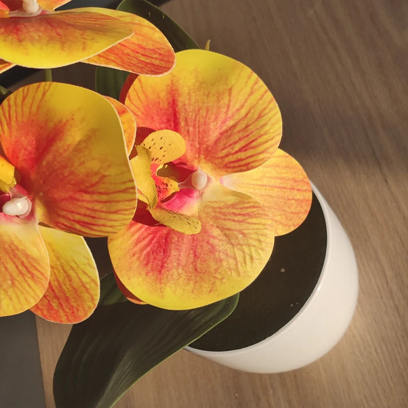 Orchid Artificial Potted Plant