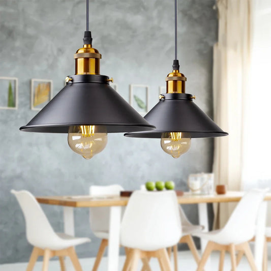 Vintage Lampshade Chandeliers